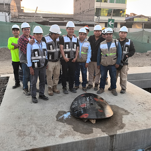 GW-K500-H Hot Tapping Project in Peru